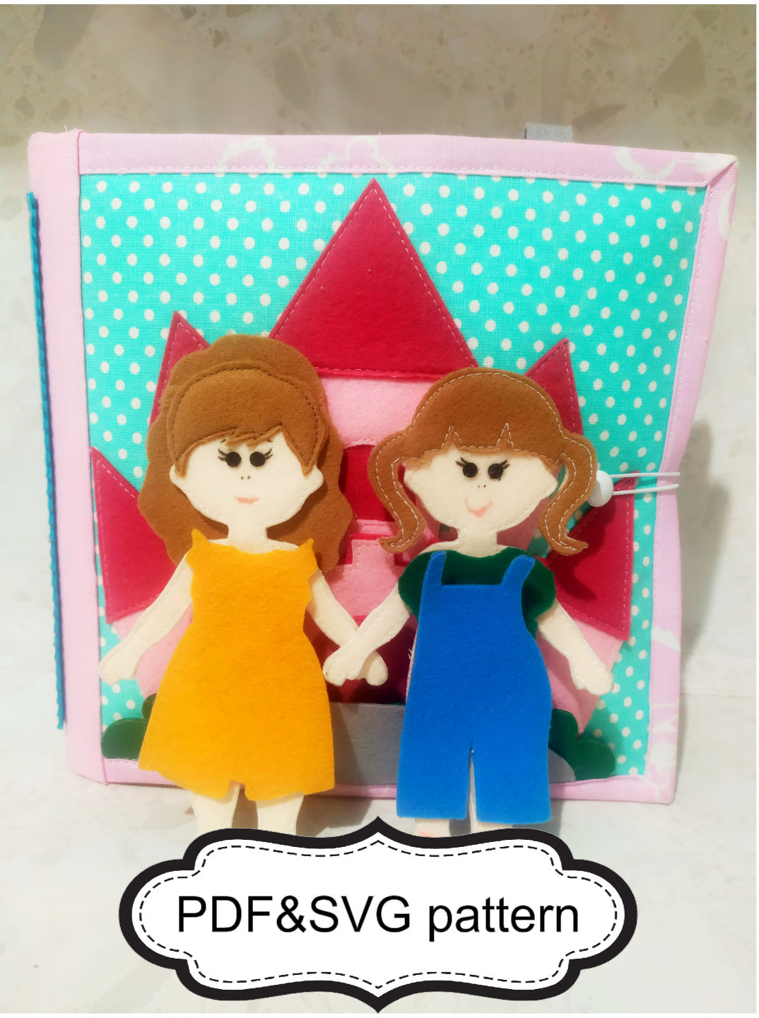 Dollhouse with paper doll no.1 PDF - DailyDoll Shop