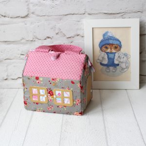 fabric doll house bag original gift for kid