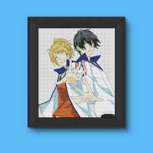anime cross stitch pattern prince of stride