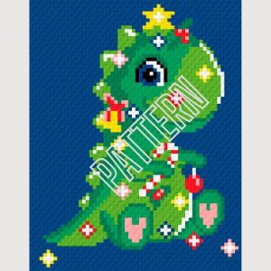 Christmas blanket pattern