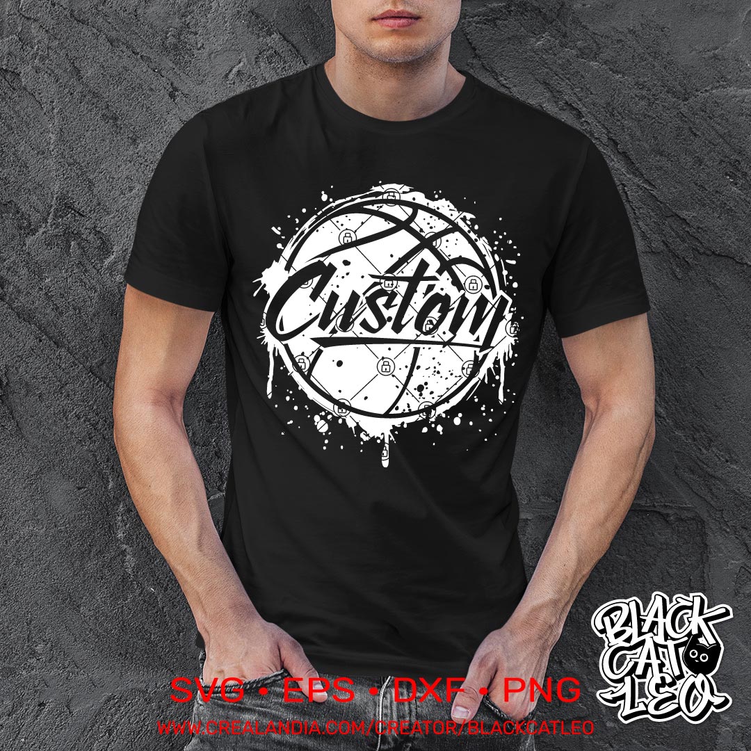 Basketball Lettering with ball, Sports svg, Basketball svg, Funny Basketball  design svg eps, png files for cutting machines and print t shirt designs  for sale t-shirt design png - Buy t-shirt designs