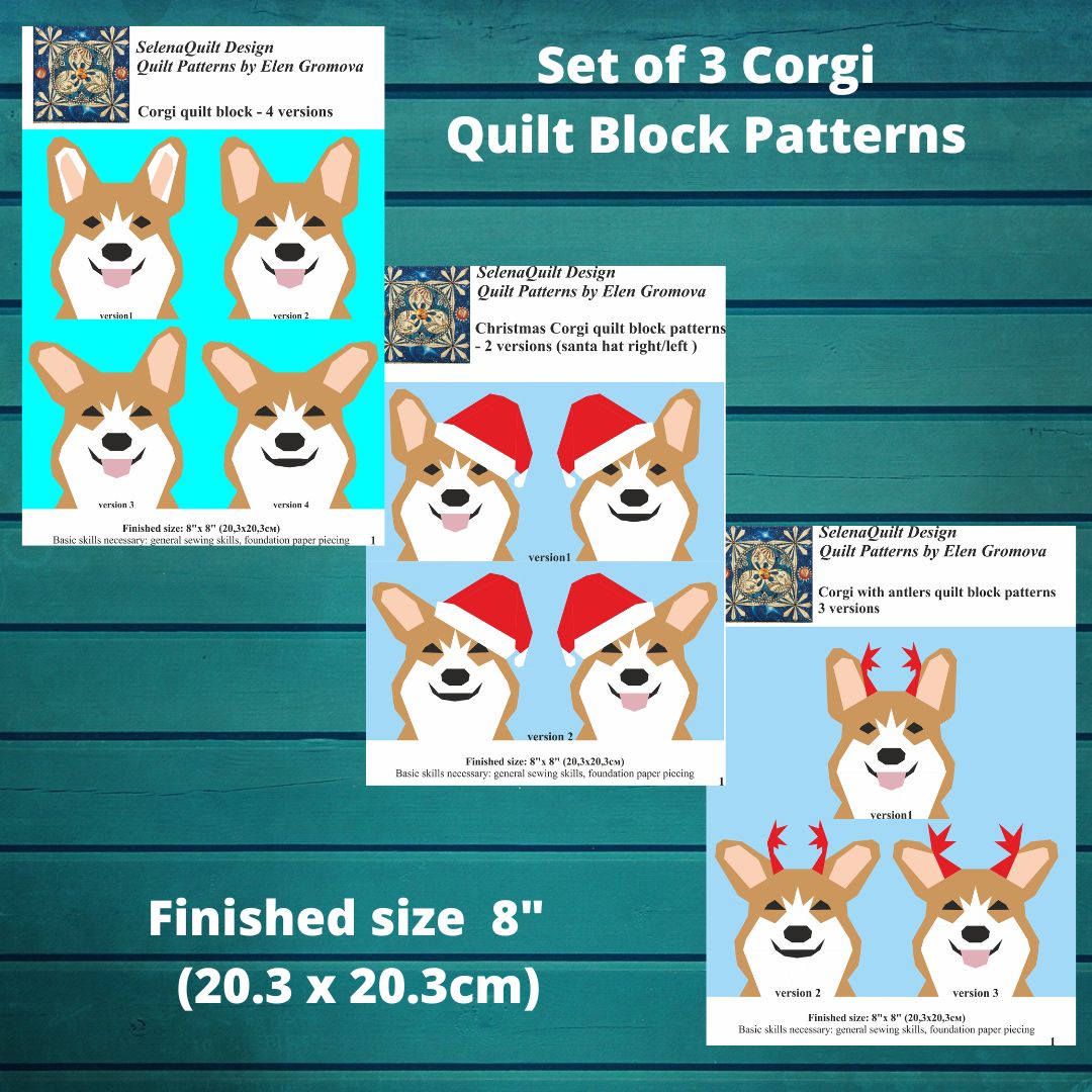 Three Amigos Dogs Diamond Art Kit Quilt Patterns – Quilting Books