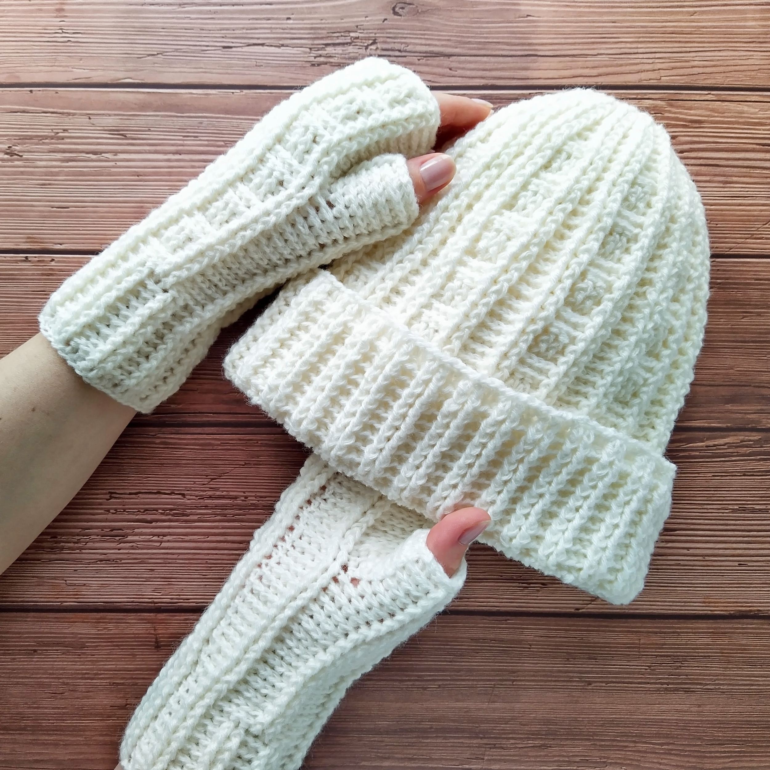 How to knit gloves with fingers - Step-by-step pattern for beginners  [+video]