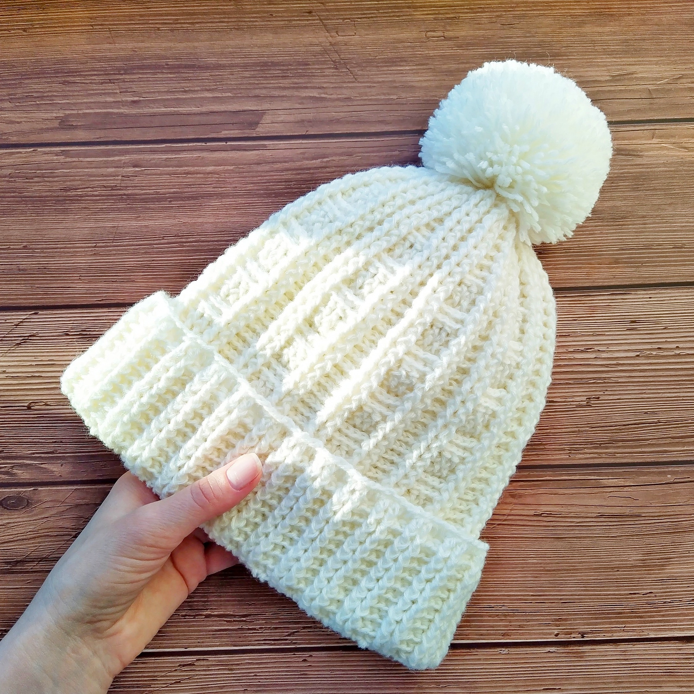Crochet Hat With Brim Pattern