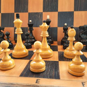 grandmaster soviet weighted tournament chess pieces set
