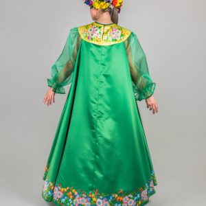 Four seasons costume Spring Snowdrops Woodland fairy dress Flower wreath headband