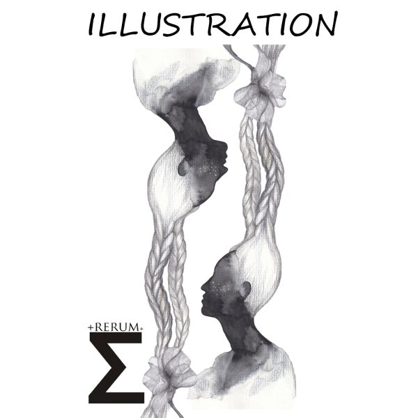 Illustration Aquarius Sisters Art printing Watercolor patterns Clothing decor Designer gifts Design posters DIY Crafts