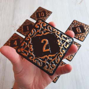 apartment door number sign 2 rhomb