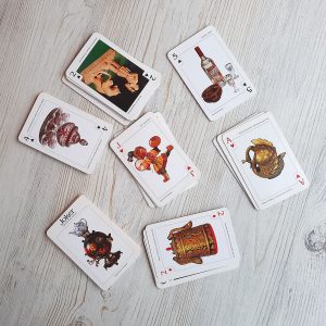 russian playing cards 54 pieces deck vintage