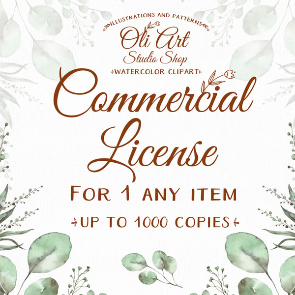 Commercial License. NO Credit required. Single Product. 1 Commercial License. NO Credit required. Single Product.