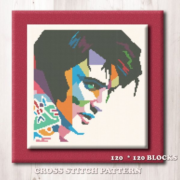 Elvis cross stitch