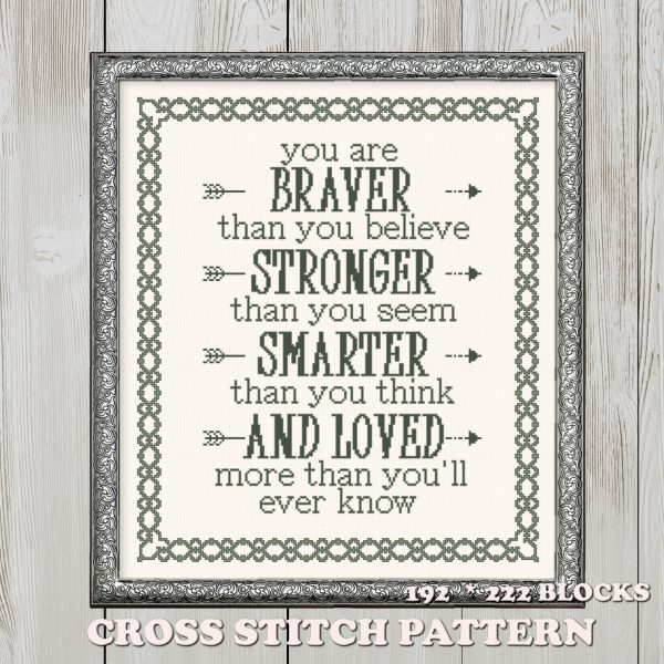 You are braver than you believe