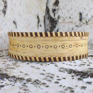 Birch bark basket