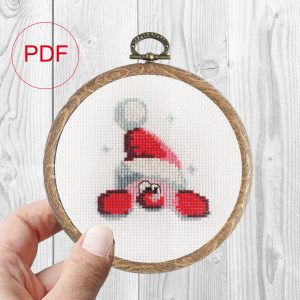 Inicio 1188 Cross stitch pattern Santa Claus