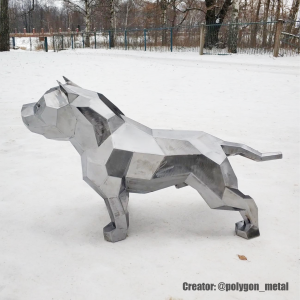 Sheet Metal Template American Bully (v2) Project (dxf, PDF)