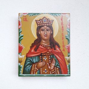Handmade Marketplace 666 Icon Saint Catherine