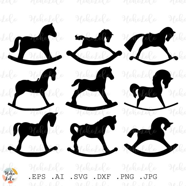 Rocking Horse Svg Toy