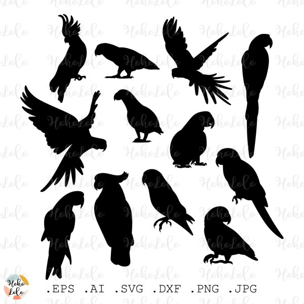 Parrot Svg Silhouette