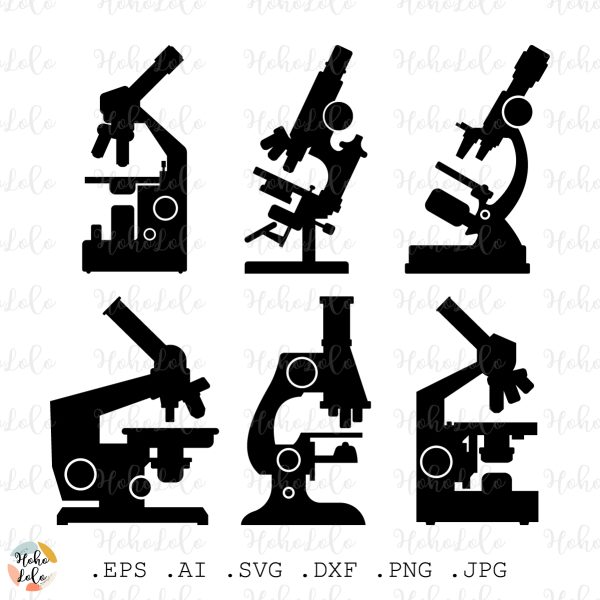 Microscope Svg Silhouette