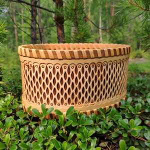 Birch bark basket