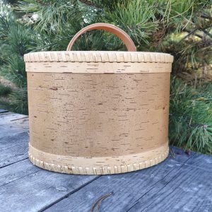 Birch bark box