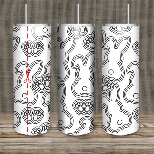rabbit tumbler template