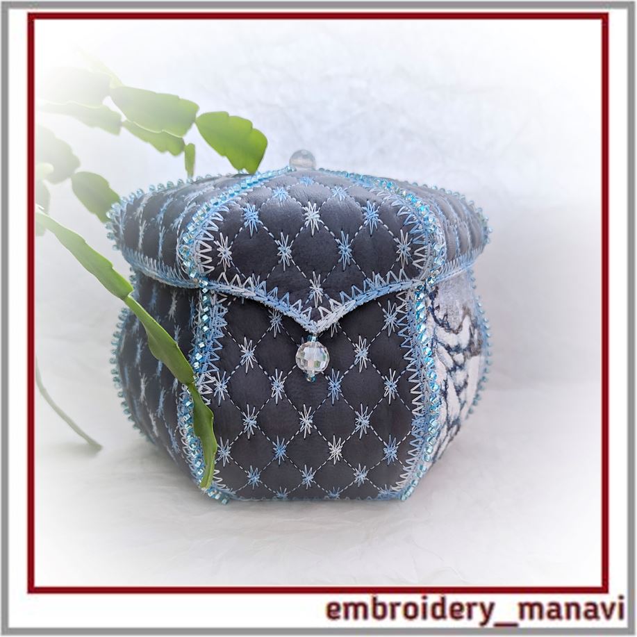 In the hoop embroidery designs, box Winter. 4 In the hoop embroidery designs, box Winter. - Image 4