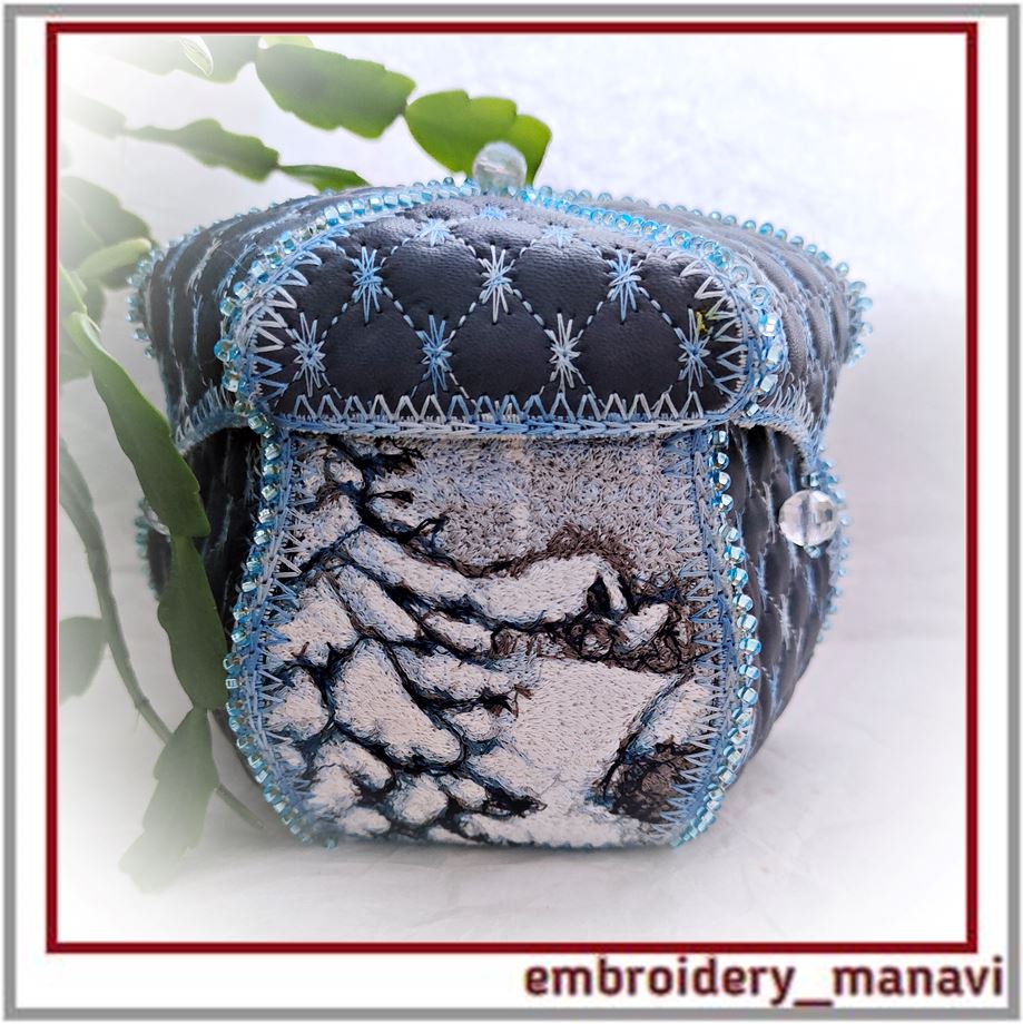 In the hoop embroidery designs, box Winter. 8 In the hoop embroidery designs, box Winter. - Image 8