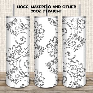 Minecraft tumbler sublimate designs STRAIGHT 20 oz-332