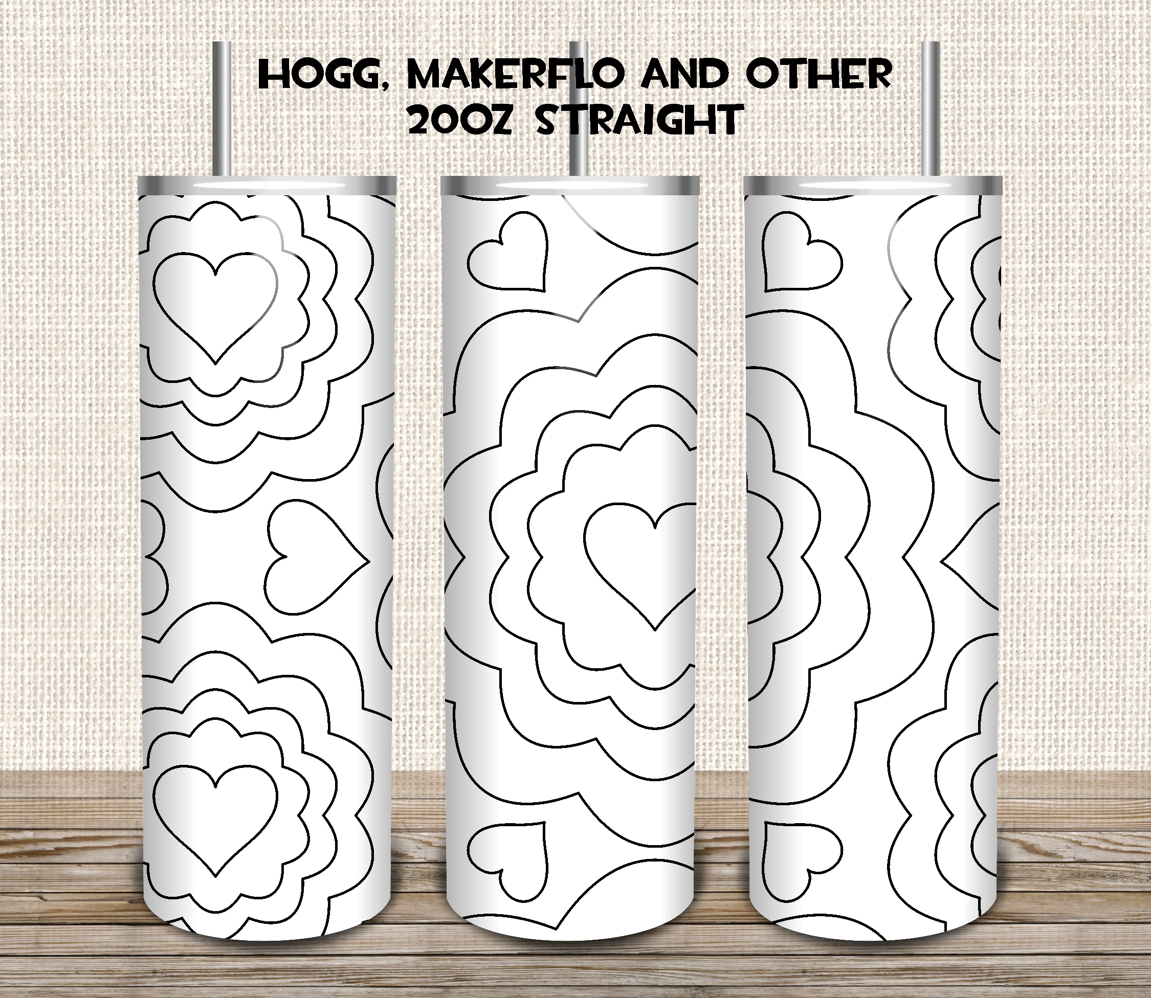 Minecraft tumbler sublimate designs STRAIGHT 20 oz-332