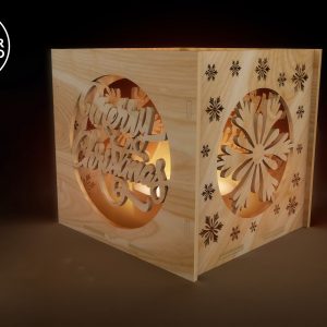 Christmas Candle Holder Bundle, Christmas Lamp, Candles