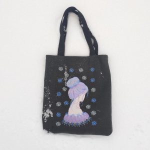 Snow-girl-machine embroidery-design