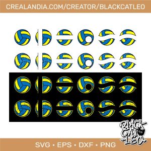 volleyball svg bundle