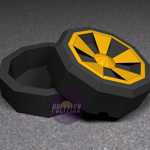 DIY Wheel Box template Papercraft PDF