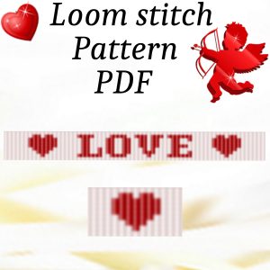 Loom stitch pattern