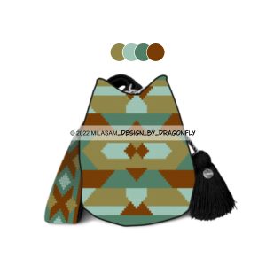Unique Tapestry Crochet Pattern for Making Your Own Wayuu Mochila Bag / Wild West – 2