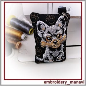 In The Hoop Design Bag Dog quilt ITH from Embroidery Manavi 05
