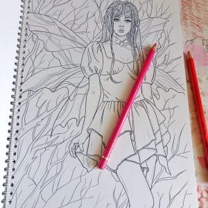 Physical coloring book spiral “Nature’s Keepers “