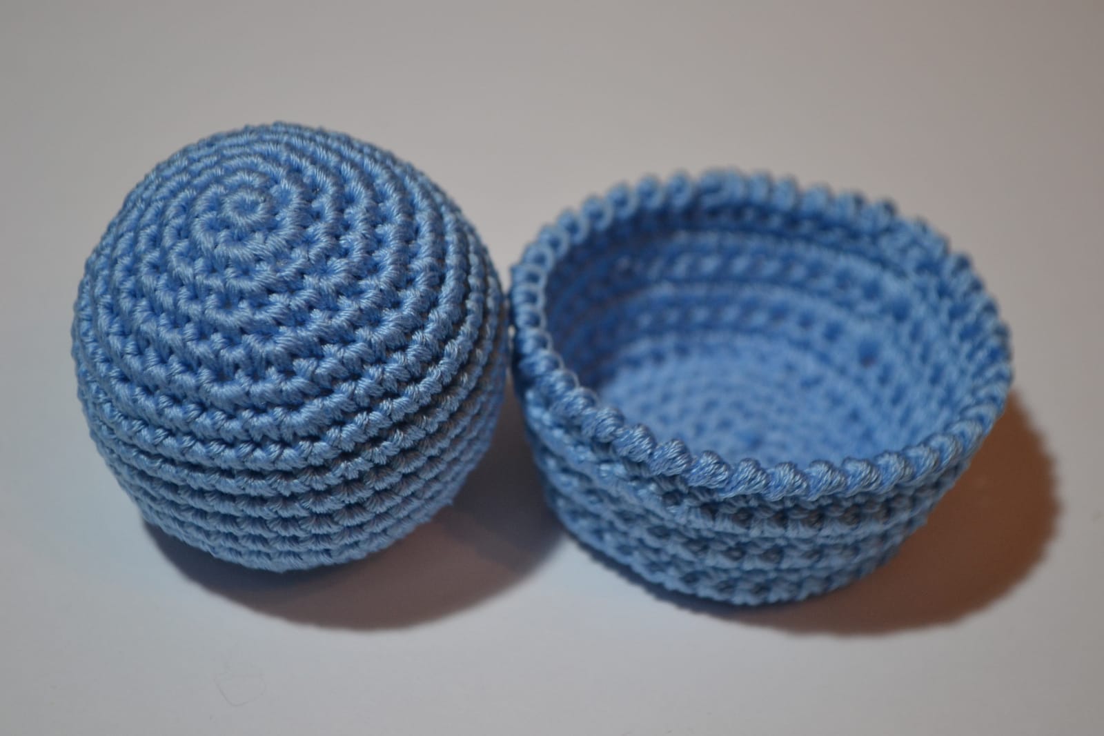 Crochet pattern Montessori baby toys bulls and bowls 4 Montessori baby toys