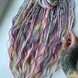 IN STOCK hooked dreads de brushable dreadlocks