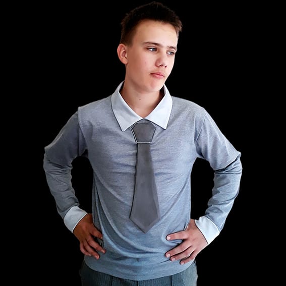 Sewing Pattern Jumper with collar for boys, sewing pattern pdf 2 Sewing Pattern Jumper with collar for boys, sewing pattern pdf - Image 2