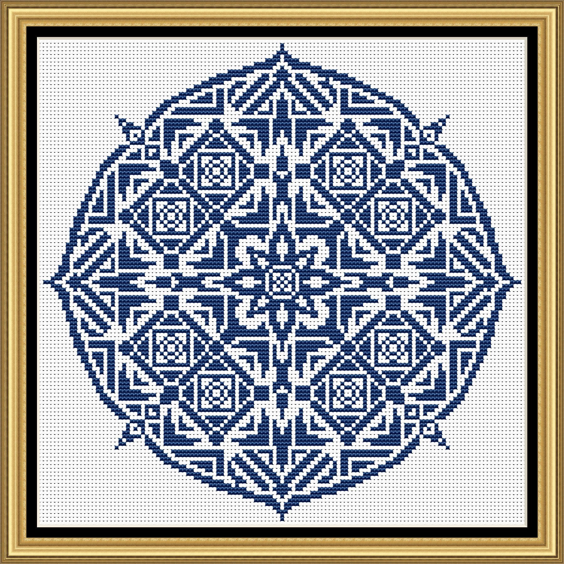 Cross stitch pattern Mandala 5 Cross stitch pattern Mandala - Image 5