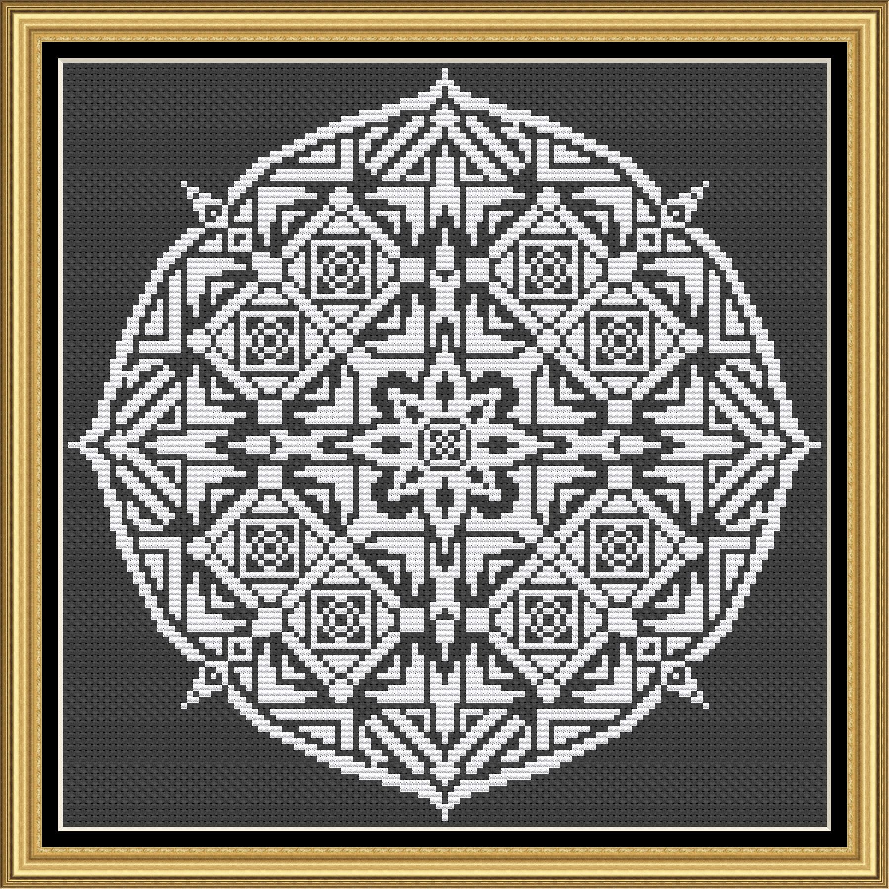Cross stitch pattern Mandala 7 Cross stitch pattern Mandala - Image 7