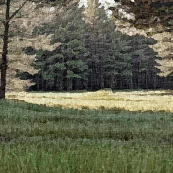 Painting - "Forest's Green Embrace''