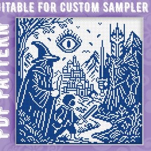 LOTR Cross Stitch Pattern