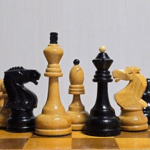Antique Grandmaster Chess set. Big Vintage Russian chess USSR