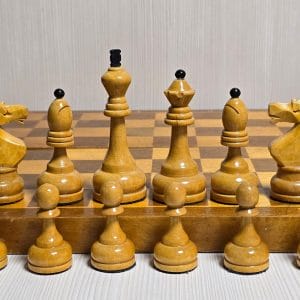 Antique Grandmaster Chess set. Big Vintage Russian chess USSR