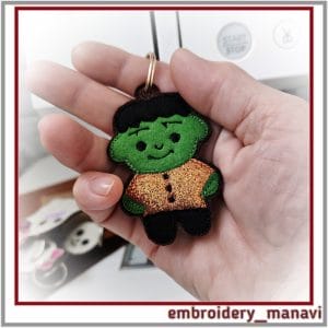 Spooky Buddy Charm – In the Hoop Embroidery Project ITH