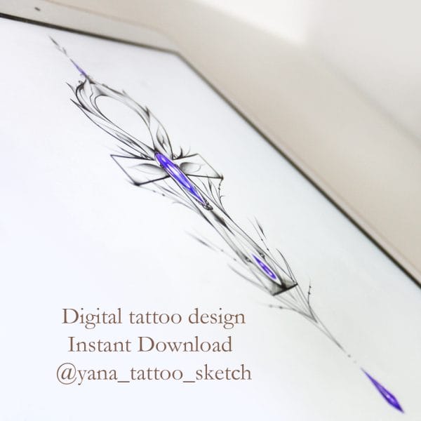 Ankh Tattoo Design For Females Egyptian Ankh Tattoo Stencil Idea