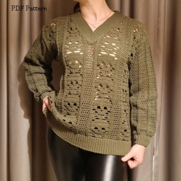 skull sweater